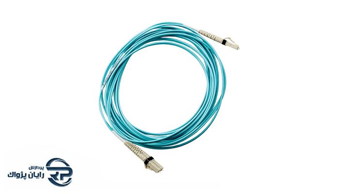 کابل فیبر نوری اچ پی HPE LC to LC Multi-mode OM3 2-Fiber 1m 1-Pack